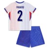 Maglia ufficiale Francia Pavard 2 Trasferta Euro 2024 per Bambino